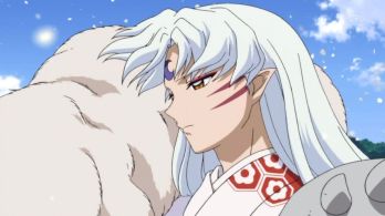 Sesshomaru Hair Blowing